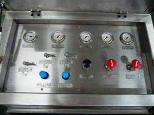 Botón del panel de control del ESD