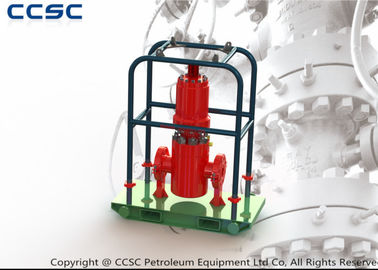 CCSC emergen la válvula de seguridad bien de superficie del equipo de prueba 2000psi - 15000psi