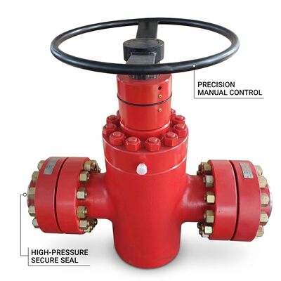 Stainless Steel High Pressure Gate Valve Manual Operation Type Ensuring Long Lasting Performance in Harsh Environments