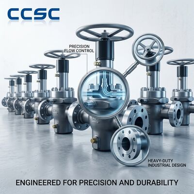 Petrochemical High Pressure Gate Valve Red Rated Working Temperature 75°F 350°F Robust Valve for Industrial Applications